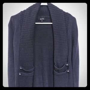 FINAL SALE!!! Alyx long grey cardigan/ sweater.